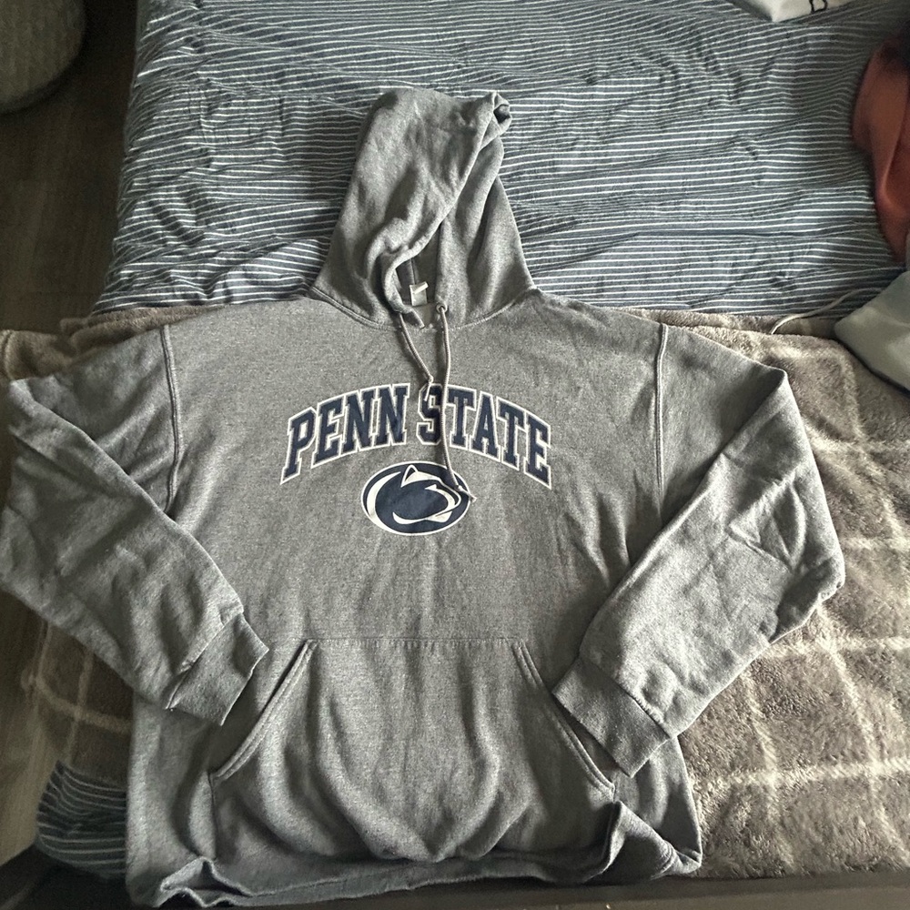 Jerzees Heather Gray Hoodie
